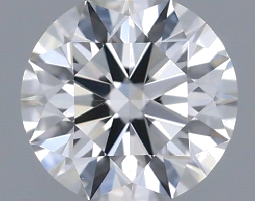 0.32 carat F-VVS1 Excellent cut Natūralus Round Deimantas (1)
