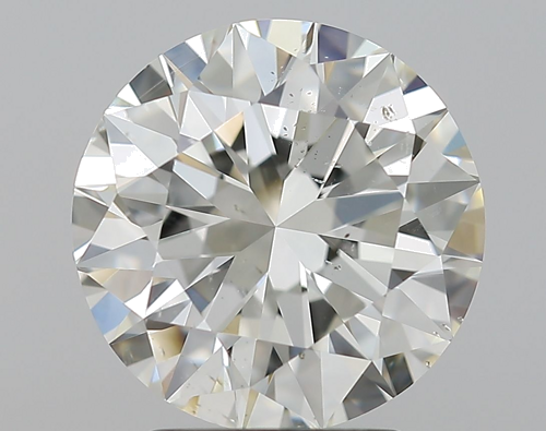 3.0 carat J-SI1 Excellent cut Natūralus Round Deimantas (1)