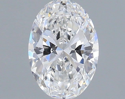 0.6 carat E-VS2 Natūralus Oval Deimantas (1)