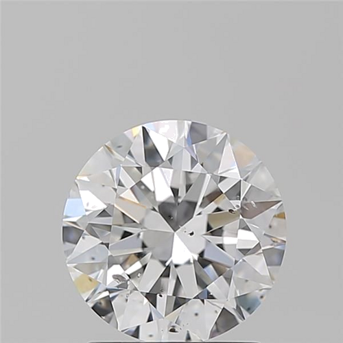 1.7 carat D-SI2 Excellent cut Natūralus Round Deimantas (1)