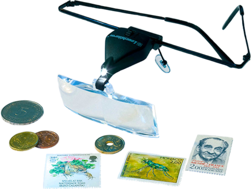 Нумизматични очила с LED осветление (1,5x, 2,5x, 3,5x) (1)