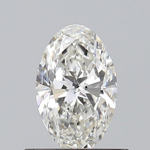 0.51 carat H-VVS2 Natūralus Oval Deimantas (1)