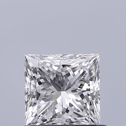 0.7 carat E-VVS1 Natūralus Princess Deimantas (1)