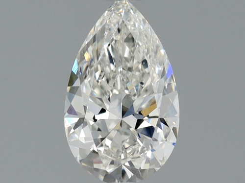 0.5 carat G-VS1 Natūralus Pear Deimantas (1)