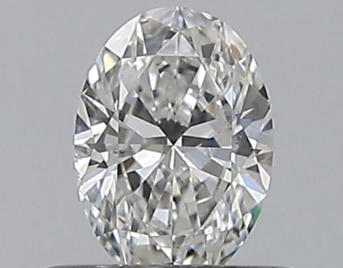 0.4 carat F-SI1 Natūralus Oval Deimantas (1)