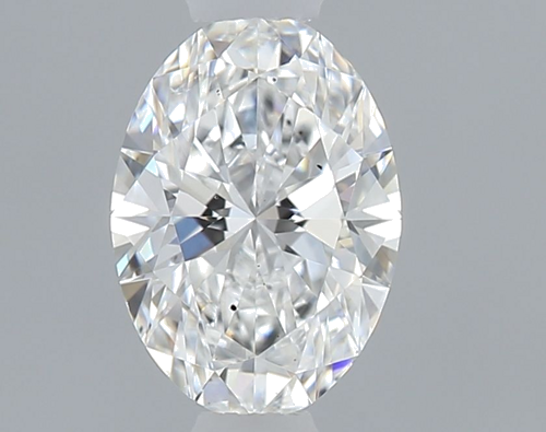 0.42 carat E-SI1 Natūralus Oval Deimantas (1)
