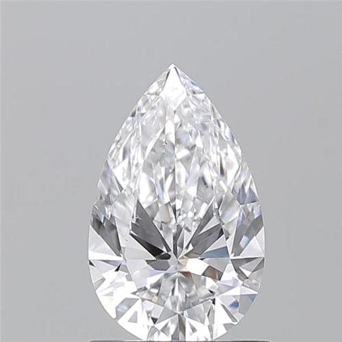 1.01 carat D-VS2 Natūralus Pear Deimantas (1)
