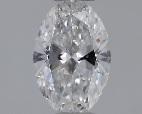 0.5 carat D-SI2 Natūralus Oval Deimantas (1)
