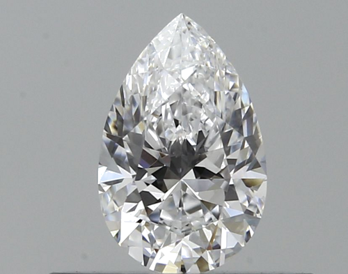 0.3 carat D-VS1 Natūralus Pear Deimantas (1)
