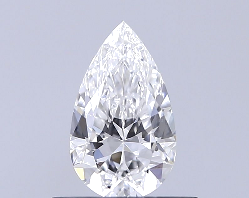 0.51 carat E-VS1 Natūralus Pear Deimantas (1)