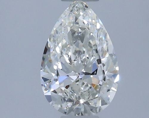 0.4 carat G-VVS2 Natūralus Pear Deimantas (1)