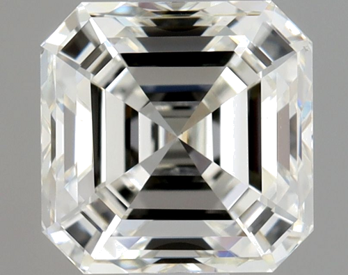 1.01 carat I-VS2 Natūralus Asscher Deimantas (1)
