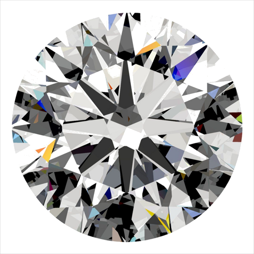 0.3 carat D-VVS1 Very Good cut Natūralus Round Deimantas (1)