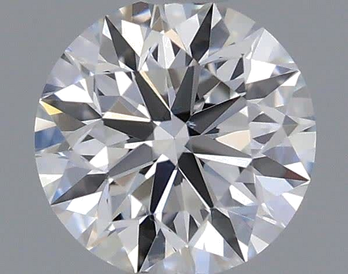 0.33 carat F-VVS1 Excellent cut Natūralus Round Deimantas (1)