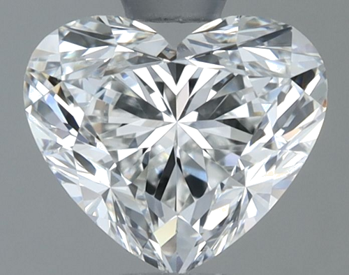 1.01 carat F-IF Natūralus Heart Deimantas (1)