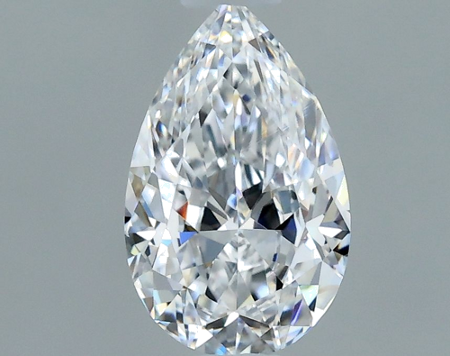 0.51 carat D-VS1 Natūralus Pear Deimantas (1)