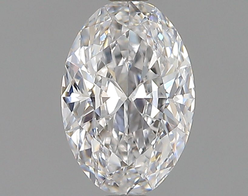 0.6 carat D-VVS2 Natūralus Oval Deimantas (1)