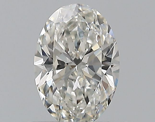 0.5 carat G-VS2 Natūralus Oval Deimantas (1)