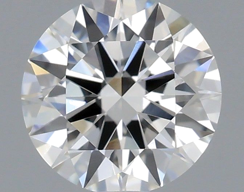 0.53 carat I-VVS1 Excellent cut Natūralus Round Deimantas (1)