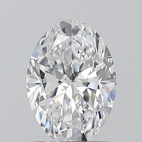 1.01 carat D-SI2 Natūralus Oval Deimantas (1)