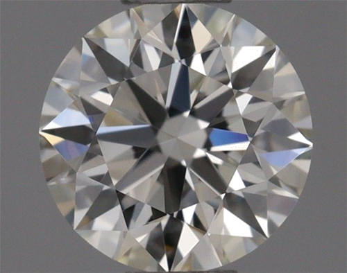 0.41 carat I-VVS1 Excellent cut Natūralus Round Deimantas (1)