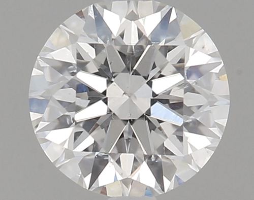 0.52 carat F-SI2 Excellent cut Natūralus Round Deimantas (1)