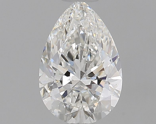 0.5 carat G-VS1 Natūralus Pear Deimantas (1)