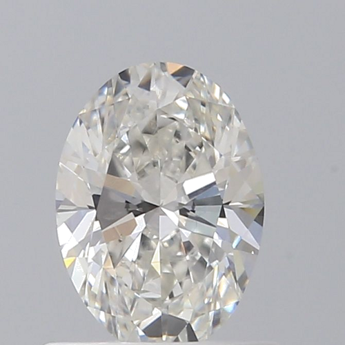 0.6 carat H-SI1 Natūralus Oval Deimantas (1)