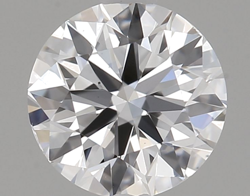 0.5 carat D-VS2 Very Good cut Natūralus Round Deimantas (1)