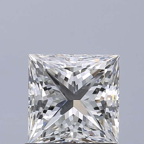 1.01 carat H-IF Natūralus Princess Deimantas (1)