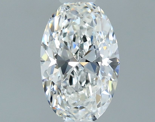 0.4 carat E-VVS2 Natūralus Oval Deimantas (1)