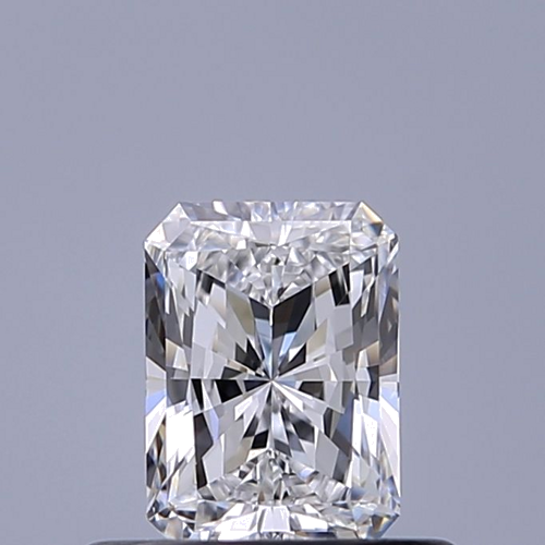 0.43 carat D-VVS1 Natūralus Radiant Deimantas (1)