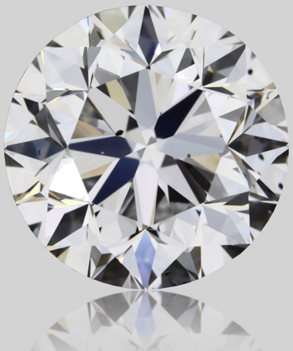 1.01 carat D-SI1 Very Good cut Natūralus Round Deimantas (1)