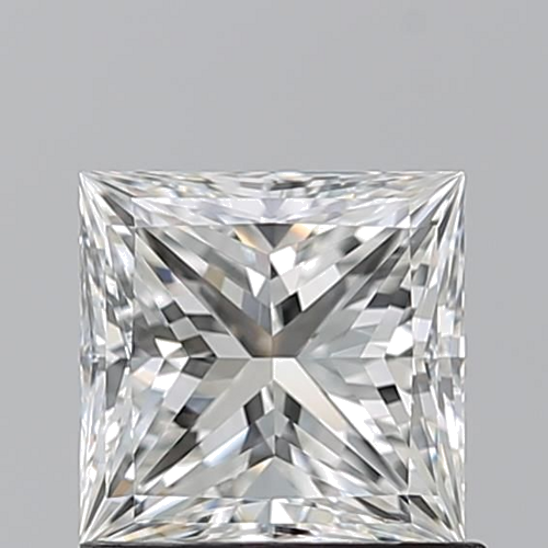 1.01 carat H-IF Natūralus Princess Deimantas (1)