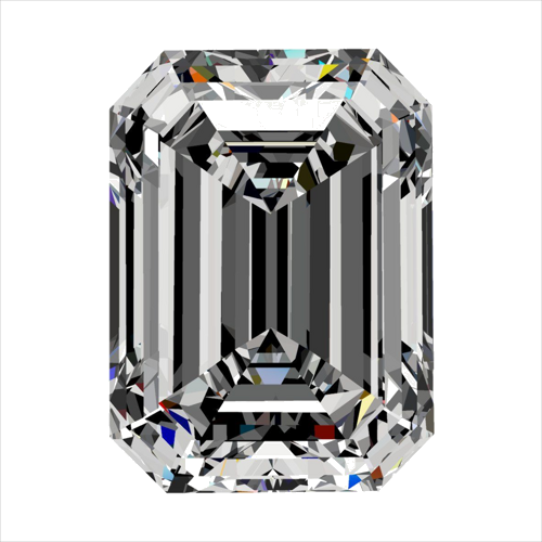0.3 carat F-VS1 Natūralus Emerald Deimantas (1)