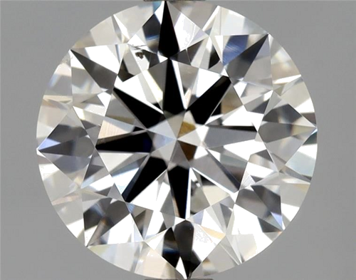 2.01 carat H-SI1 Excellent cut Natūralus Round Deimantas (1)