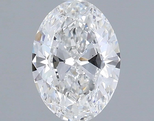 0.5 carat E-VS2 Natūralus Oval Deimantas (1)