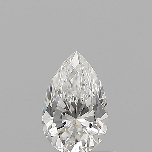 0.52 carat E-VS1 Natūralus Pear Deimantas (1)