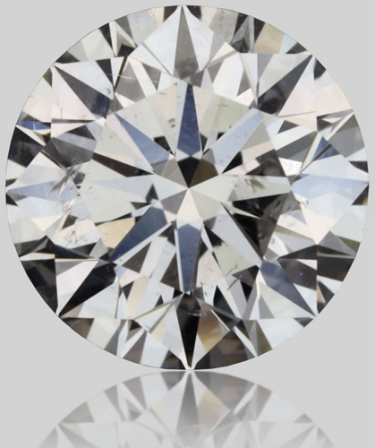 0.72 carat G-SI2 Excellent cut Natūralus Round Deimantas (1)