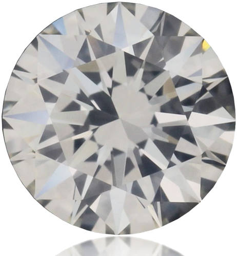 0.41 carat H-VVS1 Excellent cut Natūralus Round Deimantas (1)