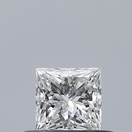 0.35 carat D-VVS2 Natūralus Princess Deimantas (1)