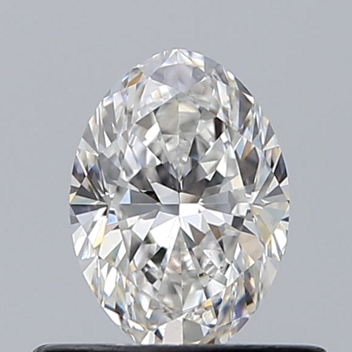 0.5 carat E-VS2 Natūralus Oval Deimantas (1)
