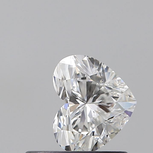 0.51 carat E-VS2 Natūralus Heart Deimantas (1)
