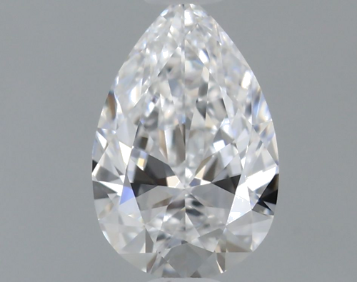 0.3 carat D-VS1 Natūralus Pear Deimantas (1)