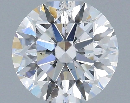0.61 carat G-SI2 Excellent cut Natūralus Round Deimantas (1)
