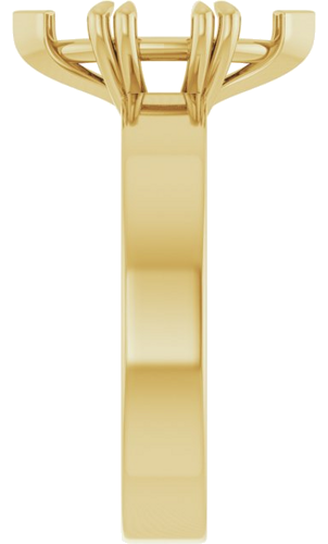 Sužadėtuvių Žiedas „Double Claw-Prong Solitaire“ 14k yellow gold Marquise 12mm x 6mm (4)