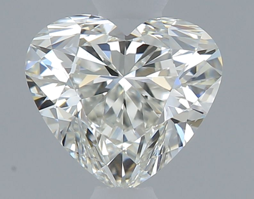 0.5 carat I-VS2 Natūralus Heart Deimantas (1)