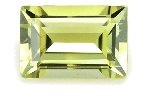 0.58 carat GREEN Baguette Tourmaline (1)