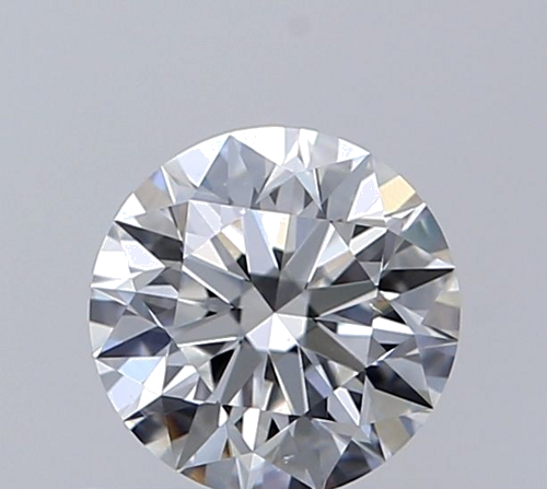 0.52 carat F-VS2 Excellent cut Natūralus Round Deimantas (1)