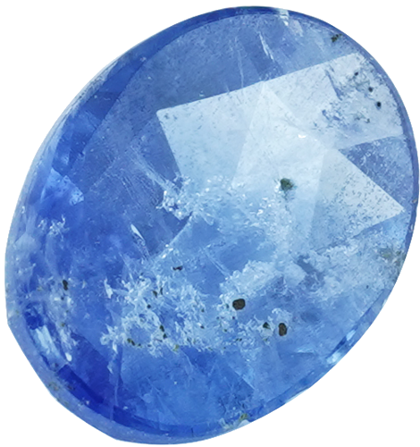 0,43 ct. Zilais safīrs (2)